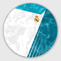 Круглый коврик для мышки Реал Мадрид Real Madrid
