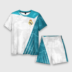 Мужской костюм с шортами 3D Реал Мадрид Real Madrid
