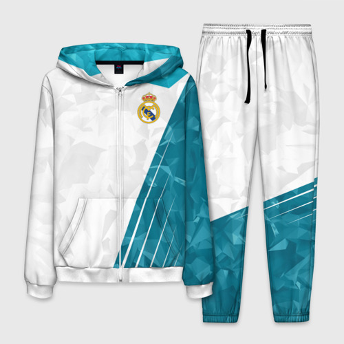 Мужской костюм с принтом Реал Мадрид Real Madrid, вид спереди №1