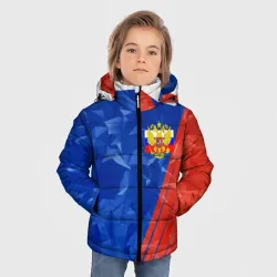 Зимняя куртка для мальчиков 3D Russia - Tricolor Collection - фото 2