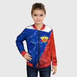 Детский бомбер 3D Russia - Tricolor Collection - фото 2