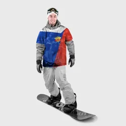 Накидка на куртку 3D Russia - Tricolor Collection