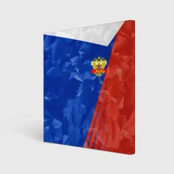 Холст квадратный Russia - Tricolor Collection