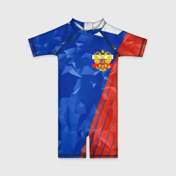 Детский купальный костюм 3D Russia - Tricolor Collection