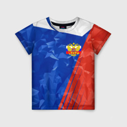 Детская футболка 3D Russia - Tricolor Collection