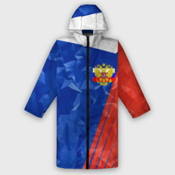 Мужской дождевик 3D Russia - Tricolor Collection