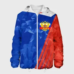 Мужская куртка 3D Russia - Tricolor Collection