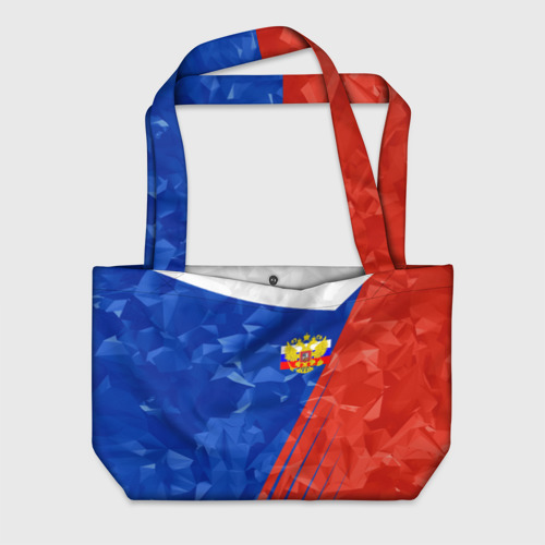 Пляжная сумка 3D Russia - Tricolor Collection