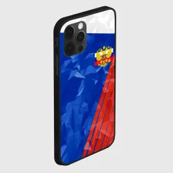 Чехол для iPhone 12 Pro Max Russia - Tricolor Collection - фото 2