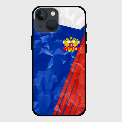 Чехол для iPhone 13 mini Russia - Tricolor Collection