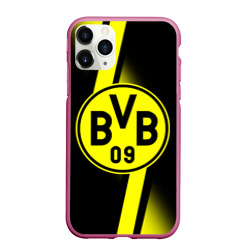 Чехол для iPhone 11 Pro Max матовый FC Borussia 2018 Storm