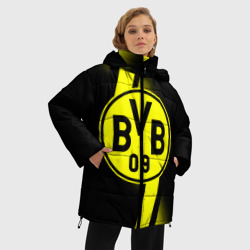 Женская зимняя куртка Oversize FC Borussia 2018 Storm - фото 2