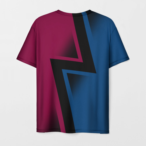 Мужская футболка 3D FC Barca 2018 Creative uniform, цвет 3D печать - фото 2