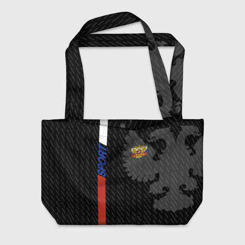 Пляжная сумка 3D Russia - Black Collection