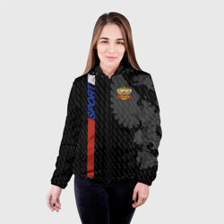 Женская куртка 3D Russia - Black Collection - фото 2