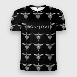 Мужская футболка 3D Slim Bon Jovi