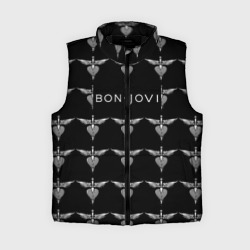 Женский жилет утепленный 3D Bon Jovi