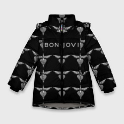 Зимняя куртка для девочек 3D Bon Jovi