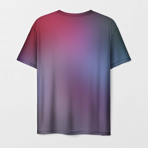 Мужская футболка 3D Космическое ониме, цвет 3D печать - фото 2