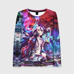 Женский лонгслив 3D Космическое ониме