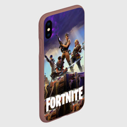Чехол для iPhone XS Max матовый Fortnite - фото 2