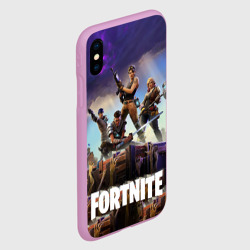 Чехол для iPhone XS Max матовый Fortnite - фото 2