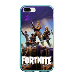 Чехол для iPhone 7Plus/8 Plus матовый Fortnite