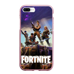 Чехол для iPhone 7Plus/8 Plus матовый Fortnite