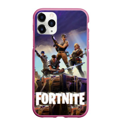 Чехол для iPhone 11 Pro Max матовый Fortnite