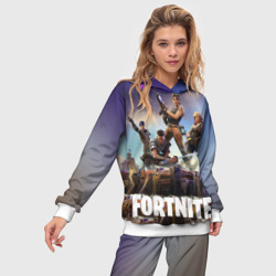 Женский костюм с толстовкой 3D Fortnite - фото 2