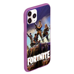 Чехол для iPhone 11 Pro Max матовый Fortnite - фото 2