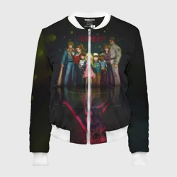 Женский бомбер 3D Stranger Things 2