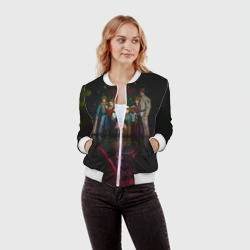 Женский бомбер 3D Stranger Things 2 - фото 2