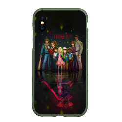 Чехол для iPhone XS Max матовый Stranger Things 2