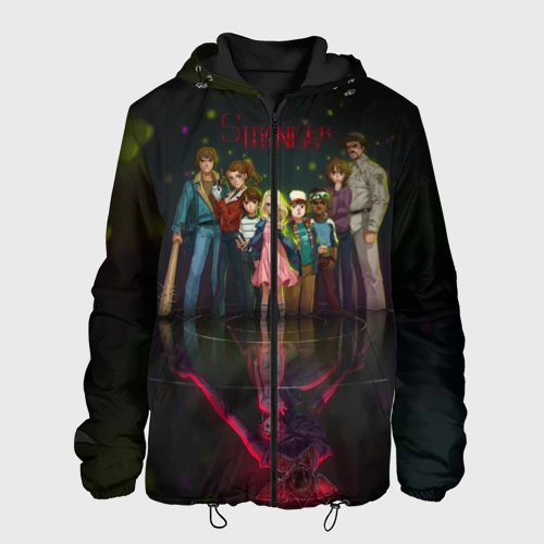 Мужская куртка 3D Stranger Things 2