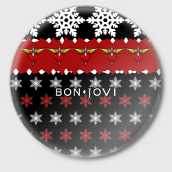 Значок Праздничный Bon Jovi