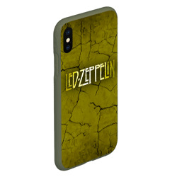 Чехол для iPhone XS Max матовый Led Zeppelin - фото 2