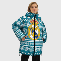 Женская зимняя куртка Oversize Ronaldo 7 Новогодний - фото 2