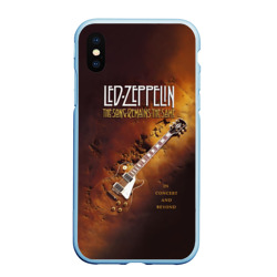 Чехол для iPhone XS Max матовый Led Zeppelin