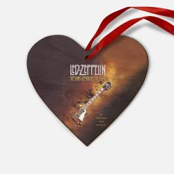 Деревянная игрушка Сердце Led Zeppelin