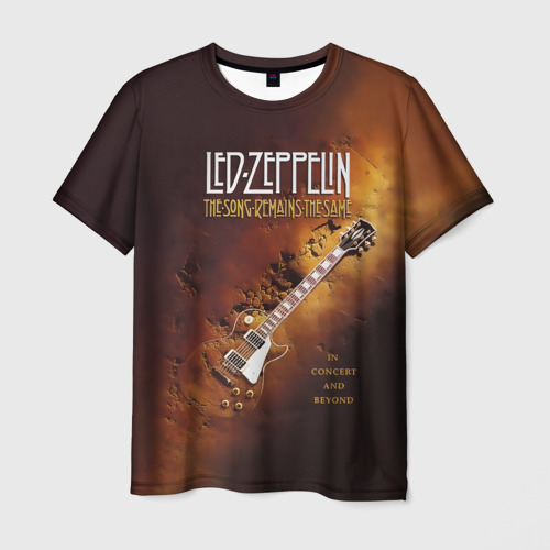 Мужская футболка 3D Led Zeppelin, цвет 3D печать