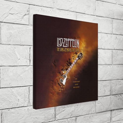 Холст квадратный Led Zeppelin, цвет 3D печать - фото 3