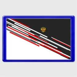 Магнит 45*70 Russia - Black and White