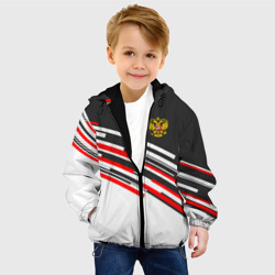 Детская куртка 3D Russia - Black and White - фото 2