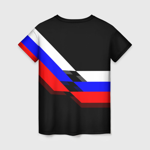 Женская футболка 3D RUSSIA - Black Collection - фото 2