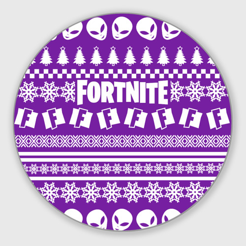 Коврик для мышки круглый Свитер Fortnite Фото 01 Коврик для мышки круглый Свитер Fortnite Фото 01