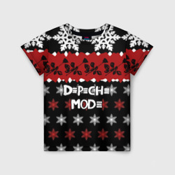 Детская футболка 3D Праздничный Depeche Mode