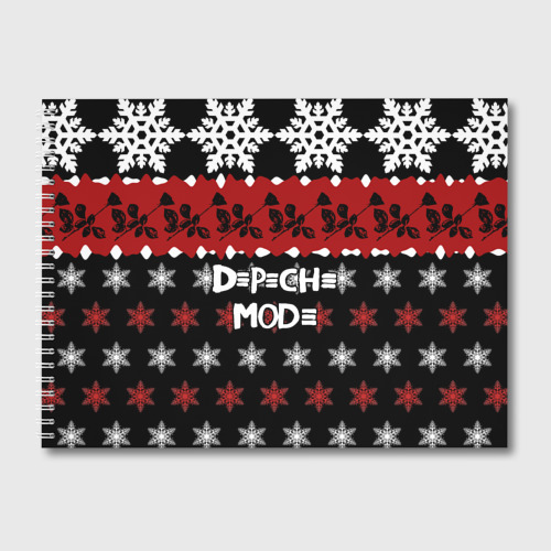 Альбом для рисования Праздничный Depeche Mode