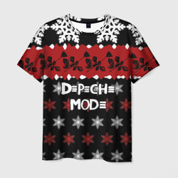 Мужская футболка 3D Праздничный Depeche Mode