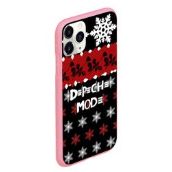 Чехол для iPhone 11 Pro Max матовый Праздничный Depeche Mode - фото 2